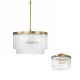 Vaughn 3 Light Pendant 11 Inch Tall and 16 Inch Wide by Capital - 356231