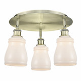 Ellery 3 Light 16.5 Inch Wide Flush Mount by Innovations - 516-3C-G39