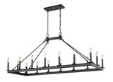 Barclay 16 Light Island/Billiard 20 Inch Wide by 25.5 Inch High by Z-Lite - 482-16L