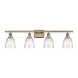 Brookfield 4 Light Industrial Vanity Light by Innovations - 516-4W-G44