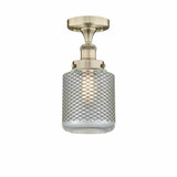 Stanton 1 Light 6 Inch Wide Semi Flush Mount by Innovations - 616-1F-G262