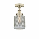 Stanton 1 Light 6 Inch Wide Semi Flush Mount by Innovations - 616-1F-G262