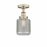 Stanton 1 Light 6 Inch Wide Semi Flush Mount by Innovations - 616-1F-G262