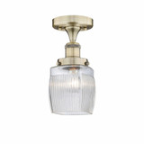 Colton 1 Light 6 Inch Wide Semi Flush Mount by Innovations - 616-1F-G302