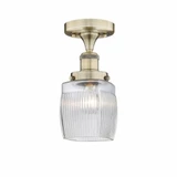 Colton 1 Light 6 Inch Wide Semi Flush Mount by Innovations - 616-1F-G302