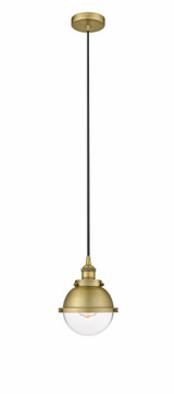 Hampden 1 Light Small Cord Hung Pendant 10 Inch Tall by Innovations - 616-1PH-HFS-6