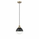 Hampden 1 Light Small Cord Hung Pendant 12.5 Inch Tall by Innovations - 616-1PH-HFS-8