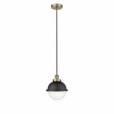 Hampden 1 Light Small Cord Hung Pendant 12.5 Inch Tall by Innovations - 616-1PH-HFS-8