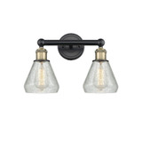 Conesus 2 Light Vanity Light 15 Inch Wide by Innovations - 616-2W-CNS