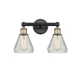Conesus 2 Light Vanity Light 15 Inch Wide by Innovations - 616-2W-CNS