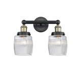Colton 2 Light Industrial Vanity Light by Innovations - 616-2W-COL