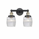 Colton 2 Light Industrial Vanity Light by Innovations - 616-2W-COL