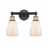Ellery 2 Light Vanity Light 13.75 Inch Wide by Innovations - 616-2W-EL