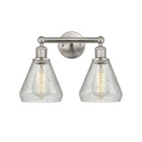 Conesus 2 Light Industrial Vanity Light 15 Inch Wide by Innovations - 616-2W-G27