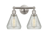 Conesus 2 Light Industrial Vanity Light 15 Inch Wide by Innovations - 616-2W-G27