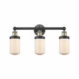 Dover 3 Light Cylinder Vanity Light 24.5 Inch Wide by Innovations - 616-3W-DO