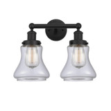 Bellmont 2 Light Industrial Vanity Light 15.5 Inch Wide by Innovations - 616-2W-G19