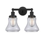 Bellmont 2 Light Industrial Vanity Light 15.5 Inch Wide by Innovations - 616-2W-G19
