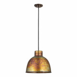 Charita 1 Light CordHung Pendant 14 Inch Tall X 14 Inch Wide by Innovations - 650-1P-14