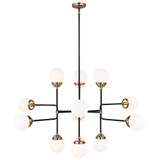 Cafe 12 Light Oversized Chandelier by Visual Comfort Studio - 3187912