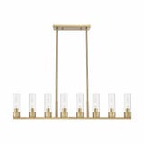 Boreas 8 Light Stem Hung Island 10.75 Inch and 48 Inch Wide by Innovations - 617-8I-G617-8