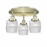 Colton 3 Light 17.25 Inch Wide Flush Mount by Innovations - 916-3C-G302