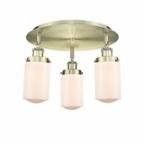 Dover 3 Light 16.25 Inch Wide Flush Mount by Innovations - 916-3C-G31