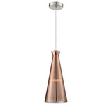 Cabello 1 Light Small Pendant by Lite Source - LS-19853CC