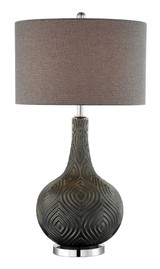Dylan One Light Table Lamp by Lite Source - LS-23072GW