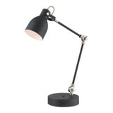 Kalle One Light Desk Lamp by Lite Source - LS-23046BG