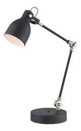 Kalle One Light Desk Lamp by Lite Source - LS-23046BG