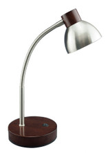 Eryx 13 Inch 5W 1 LED Desk Lamp by Lite Source - LS-23122BG