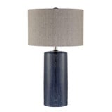Jacoby One Light Table Lamp 16 Inches by 28.5 Inches High by Lite Source - LS-23063BGW
