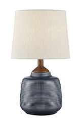 Lismore One Light Table Lamp 10 Inches by 17 Inches High by Lite Source - LS-23345BB