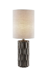 Halsey One Light Table Lamp 9 Inches by 24.5 Inches High by Lite Source - LS-23190GSG