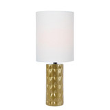 Delta One Light Table Lamp 7 Inches Wide by 17 Inches High by Lite Source - LS-23202GJSW