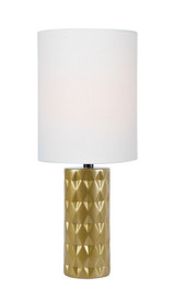 Delta One Light Table Lamp 7 Inches Wide by 17 Inches High by Lite Source - LS-23202GJSW