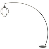 Monita 35W 2 LED Arc Floor Lamp 81 x 75 Inches by Lite Source - LS-83733