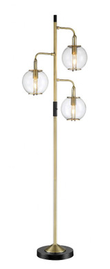 Kaira 3 Light Floor Lamp 71.5 x 19 Inches by Lite Source - LS-83545