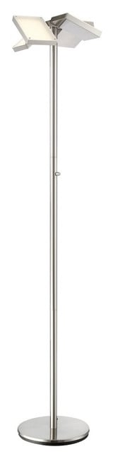 Lampard 50W 4 LED Floor Lamp 14 Inches by 71 Inches High by Lite Source - LS-83210BG