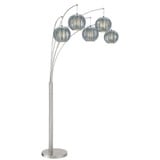 Deion 5 Light Arch Floor Lamp 90 x 78 Inches by Lite Source - LS-8872PS