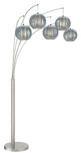 Deion 5 Light Arch Floor Lamp 90 x 78 Inches by Lite Source - LS-8872PS