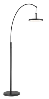 Sailee 30W 1 LED Arch Floor Lamp 15.75 x 84.25 Inches High by Lite Source - LS-83277BB