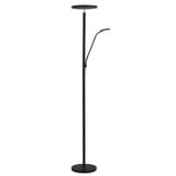 Monet 30W 1 LED Torchiere Lamp 11 x 71.75 Inches High by Lite Source - LS-83353BB