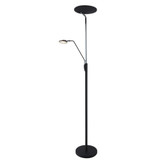 Keira 72.25 Inch 28W 1 LED Torchiere Lamp by Lite Source - LS-83325BB