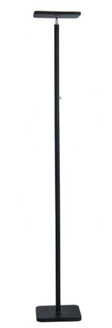 Hector 30W 1 LED Torchiere Lamp 10.5 x 71.75 Inch High by Lite Source - LS-83355BB