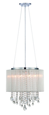 Beverly Drive 8 Light 16 Inch Wide Semi Flush Mount by Avenue - HF1501BEVDR