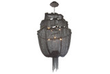 Mulholland Drive 6 Light Small Foyer Chandelier By Avenue - HF1402MDR