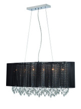 Beverly Drive 6 Light 39.5 Inch Wide Semi Flush Mount by Avenue - HF6BEVDR