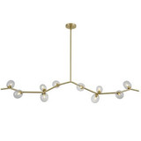 Hampton 10 Light Mini Chandelier By Avenue - HF4810